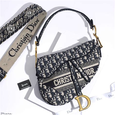 christian dior embroidered saddle bag|genuine Dior saddle bag.